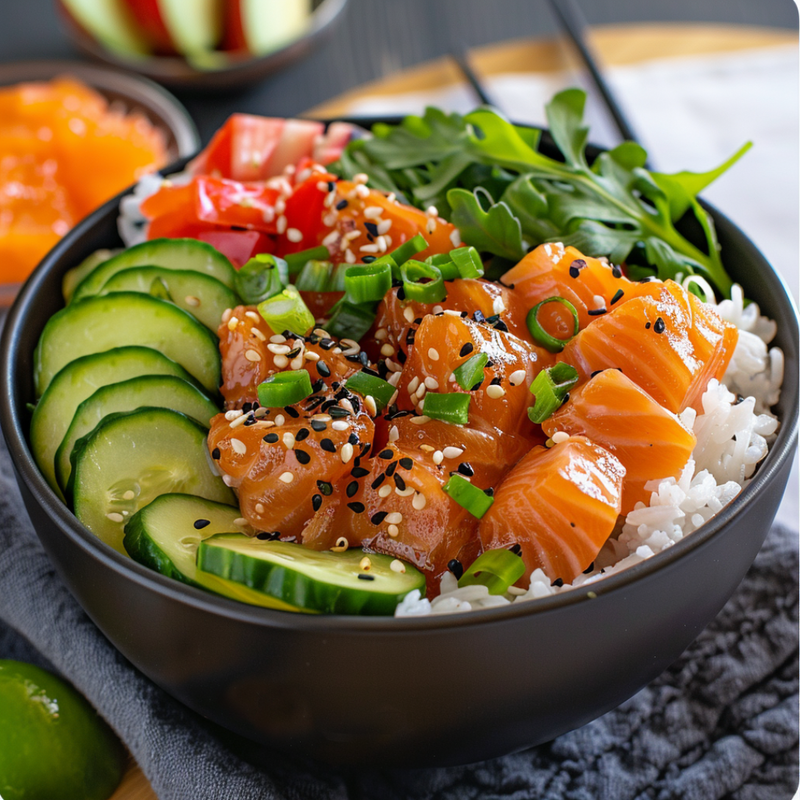 Salmon Poke Bowl