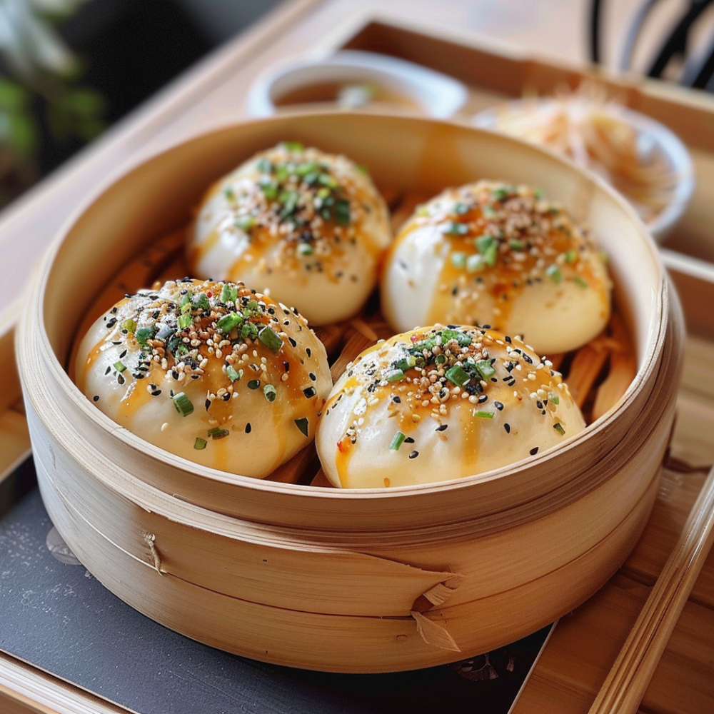 Shrimp & Chive Bao Buns - 10 buns