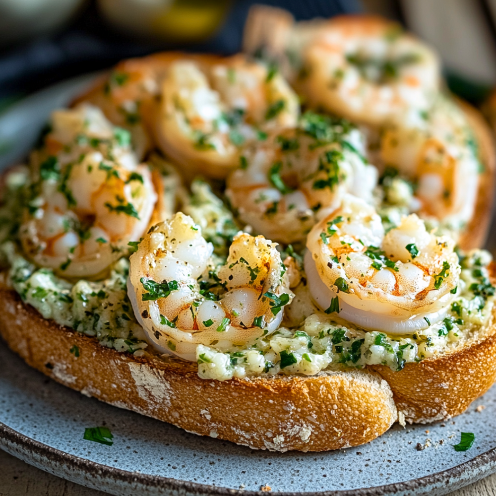 The Fish Society Garlic & Herb Potted Prawns