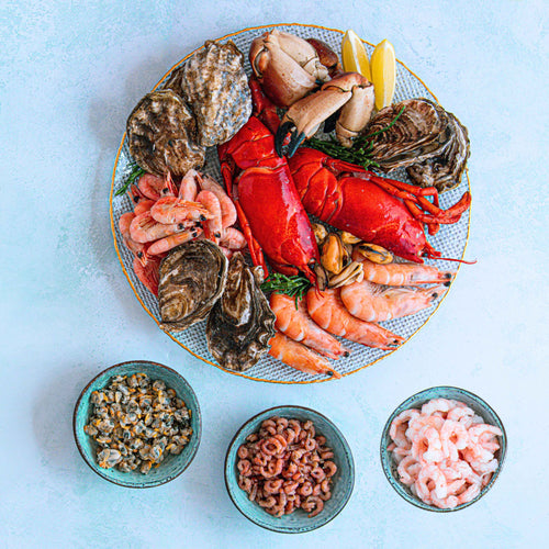 Plat des fruits de mer - Cooked Shellfish platter