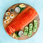 Smoked Salmon Side - 1kg long sliced