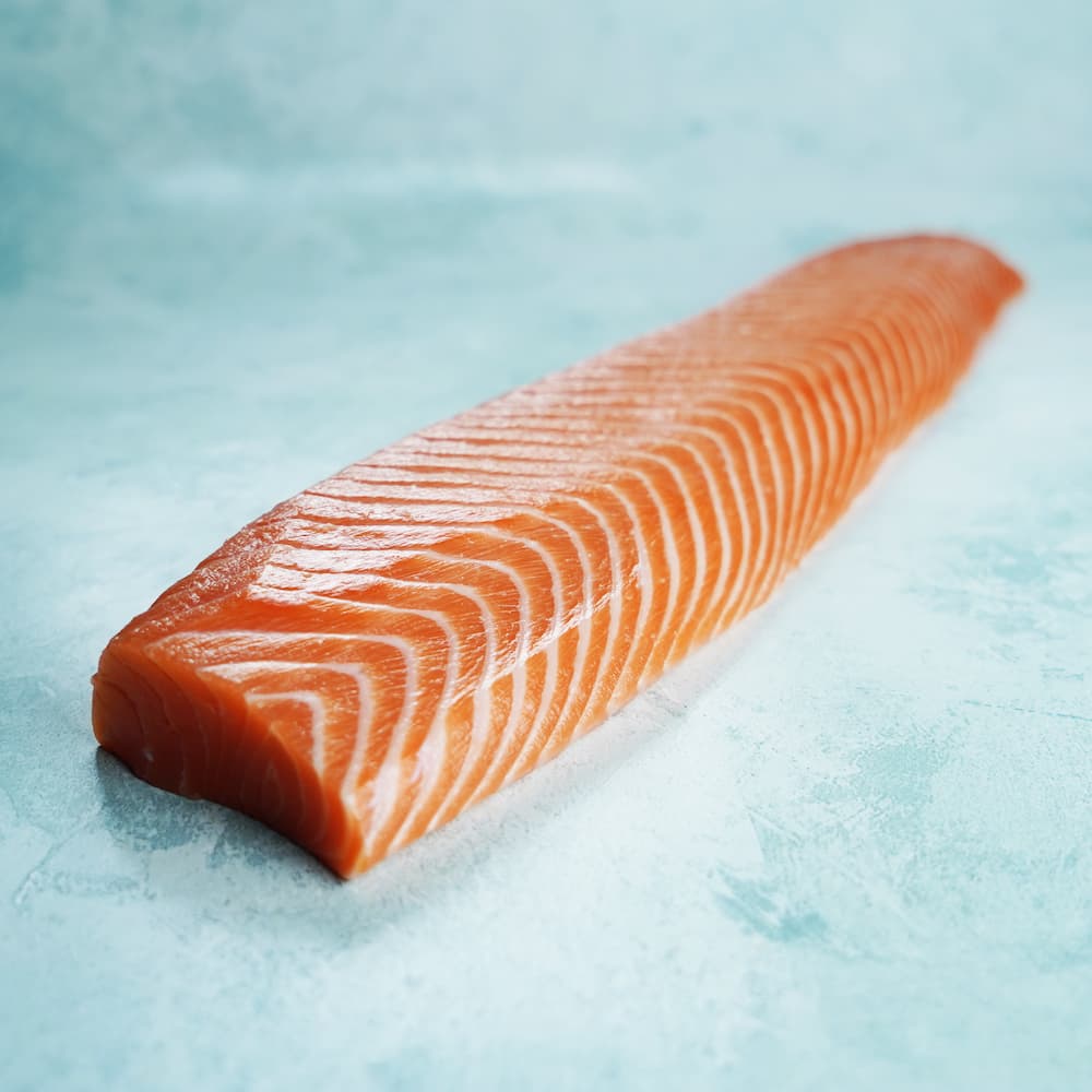 Buy Whole Sashimi Grade Organic Salmon Saku Block XXL Online – The Fish ...