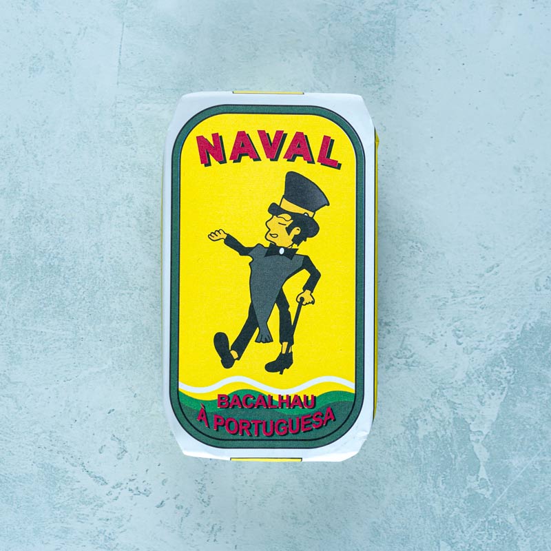 Salt cod in a tin  (Bacalao)