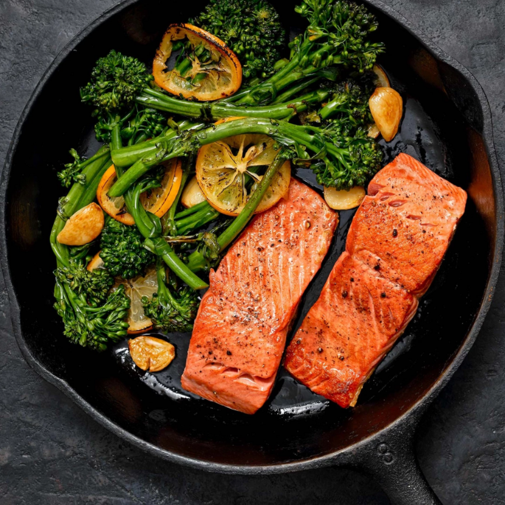 Skinless Atlantic Salmon Steaks