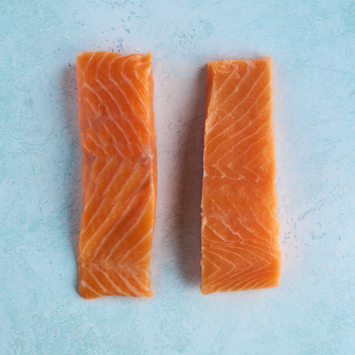 Skinless Salmon Steaks Case