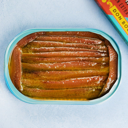 Premium Tinned XL Anchovy Fillets in Oil