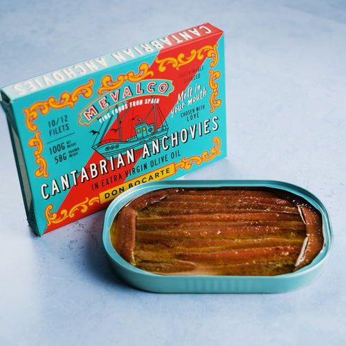 Premium Tinned XL Anchovy Fillets in Oil