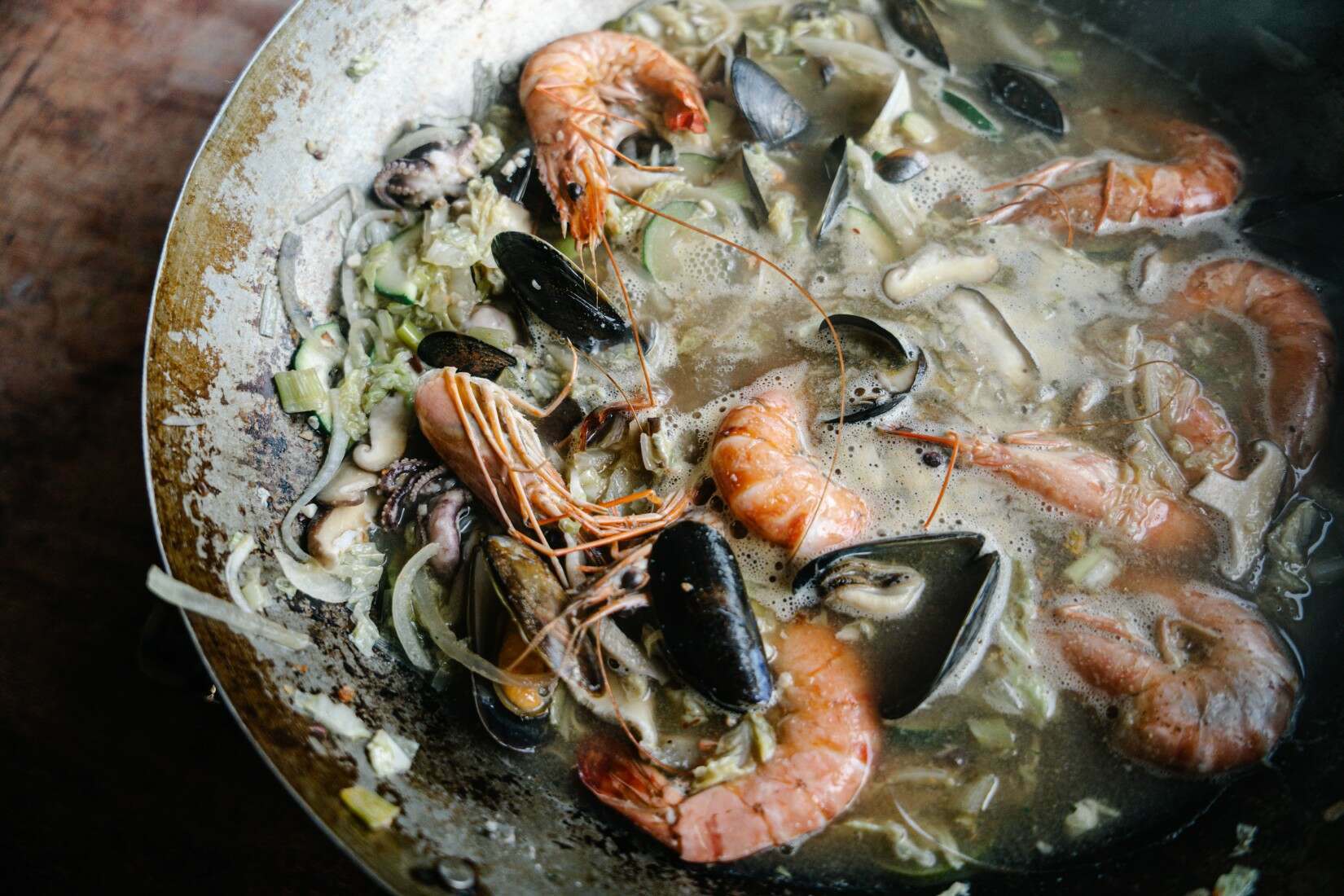 Seafood Noodle Soup