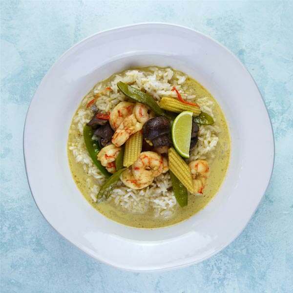 The Fish Society Thai Prawn Green Curry